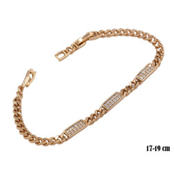 Bransoletka Xuping pozłacana 18k - MF38143
